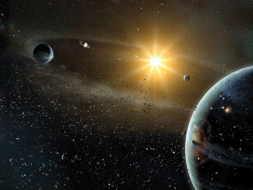 Астрономы нашли астероид-изгнанник на окраине Солнечной системы 