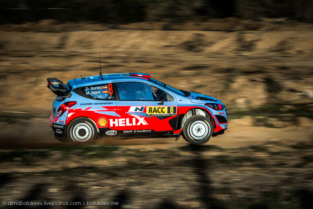 Чемпионат мира по ралли. Тестовый участок. WRC Spain 2014