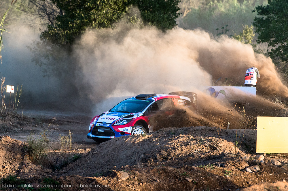 Чемпионат мира по ралли. Тестовый участок. WRC Spain 2014