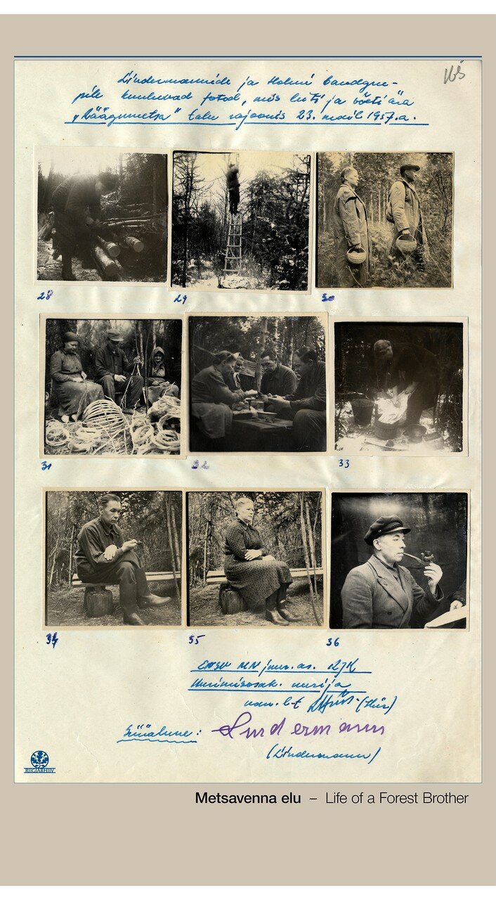 Эстонские Лесные Братья , конец 1940-х , подборка 