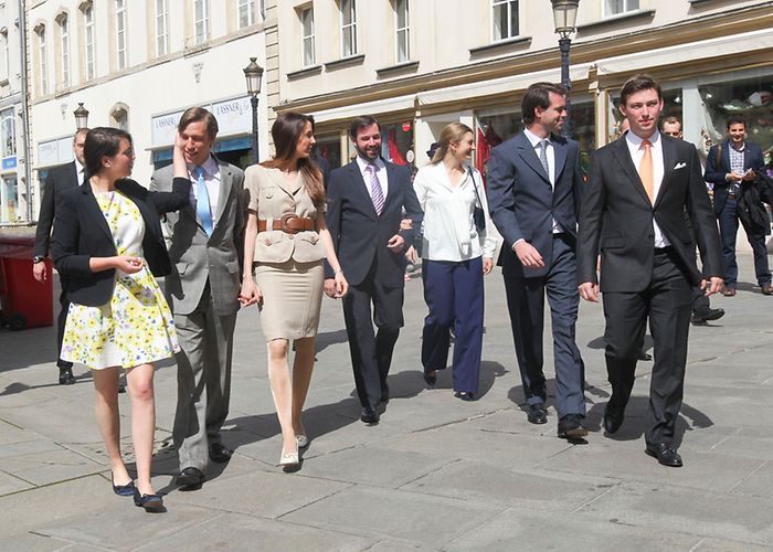 Герцогская семья Люксембурга приняли участие в местных выборах 