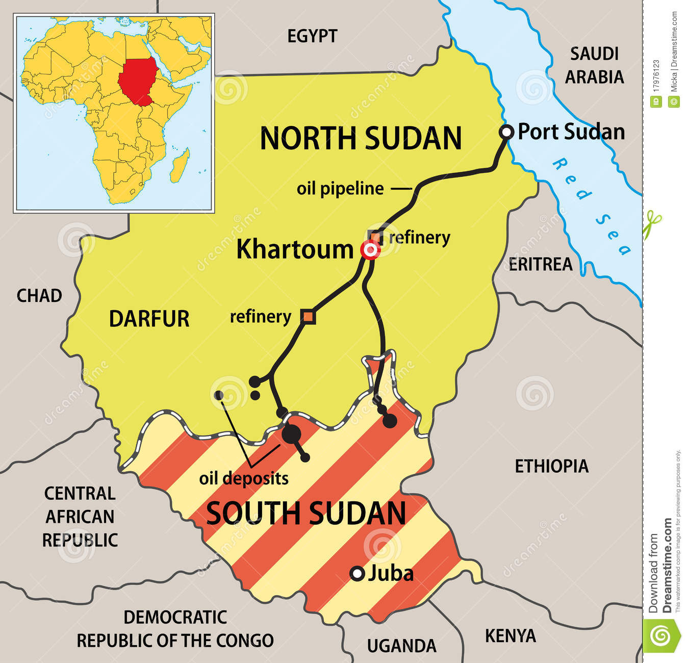 Живут же люди, не скучно, бодро. ( 30 фото ) http://www.dreamstime.com/stock-photos-sudan-political-map-image17976123