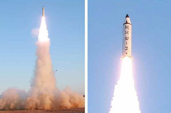 КНДР объявила об успешном испытательном запуске баллистической ракеты 