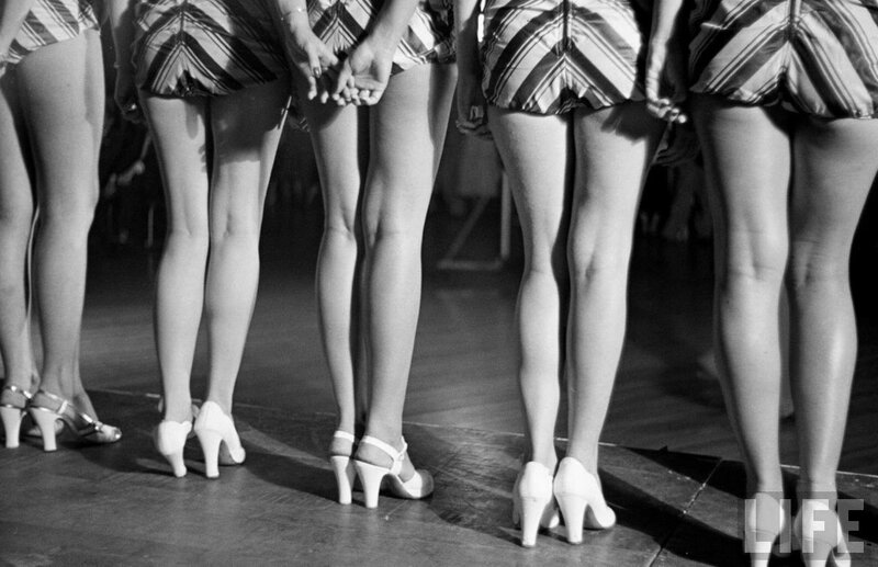 Конкурс на самые красивые ножки LIFE 1949 