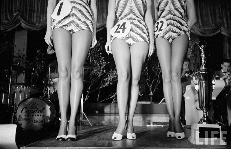 Конкурс на самые красивые ножки LIFE 1949 
