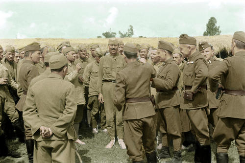 Мадьяры. ( 55 фото ) Hungarian soldiers with russian prisoners.jpg
