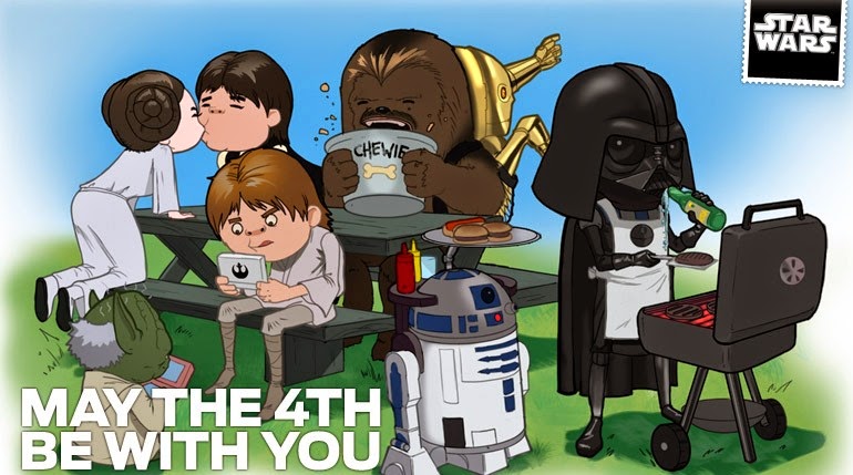 May the 4th be with you! 