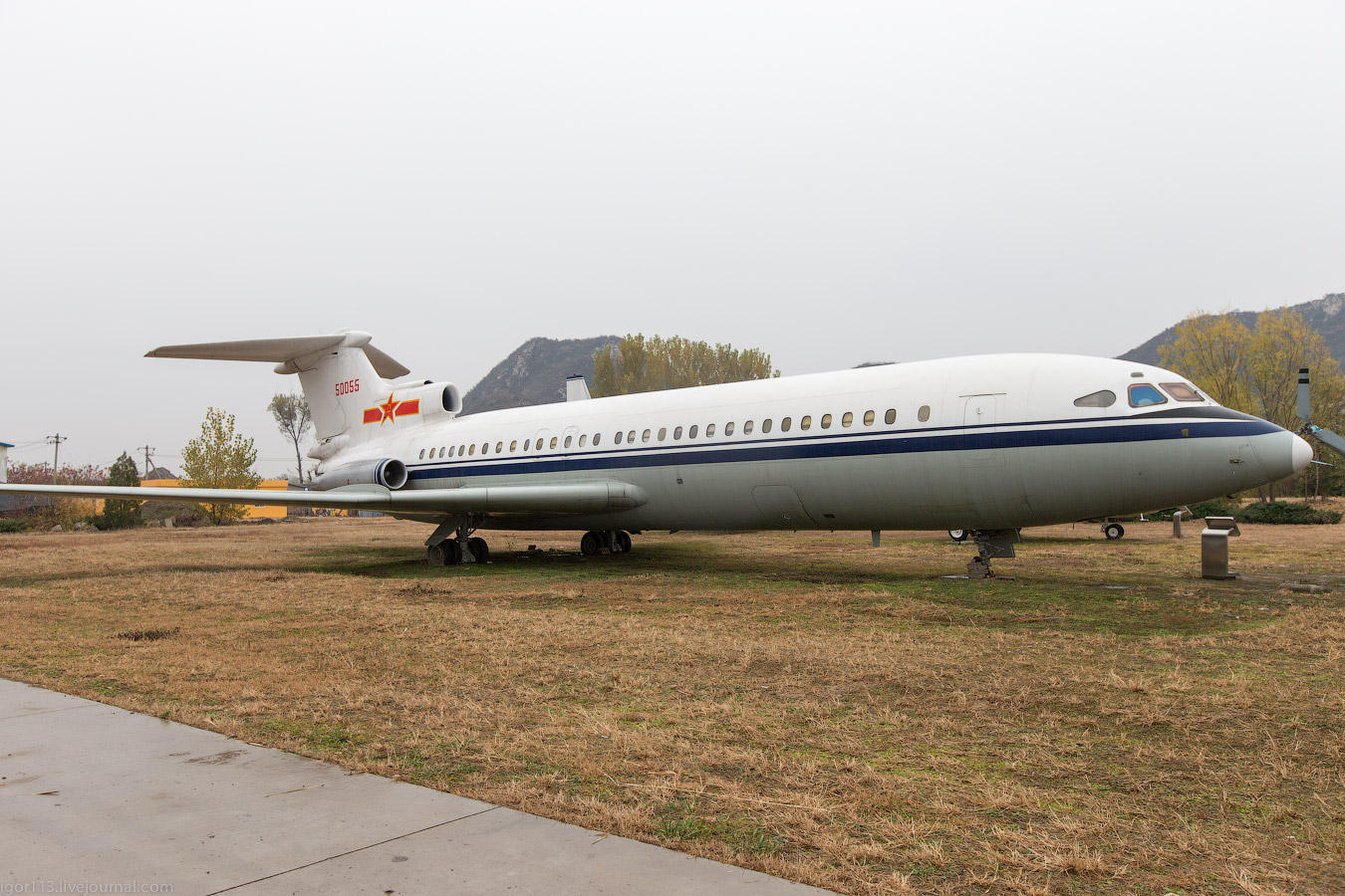  Музей ВВС Китая 2012 ч.15: Hawker Siddeley HS 121 Trident 