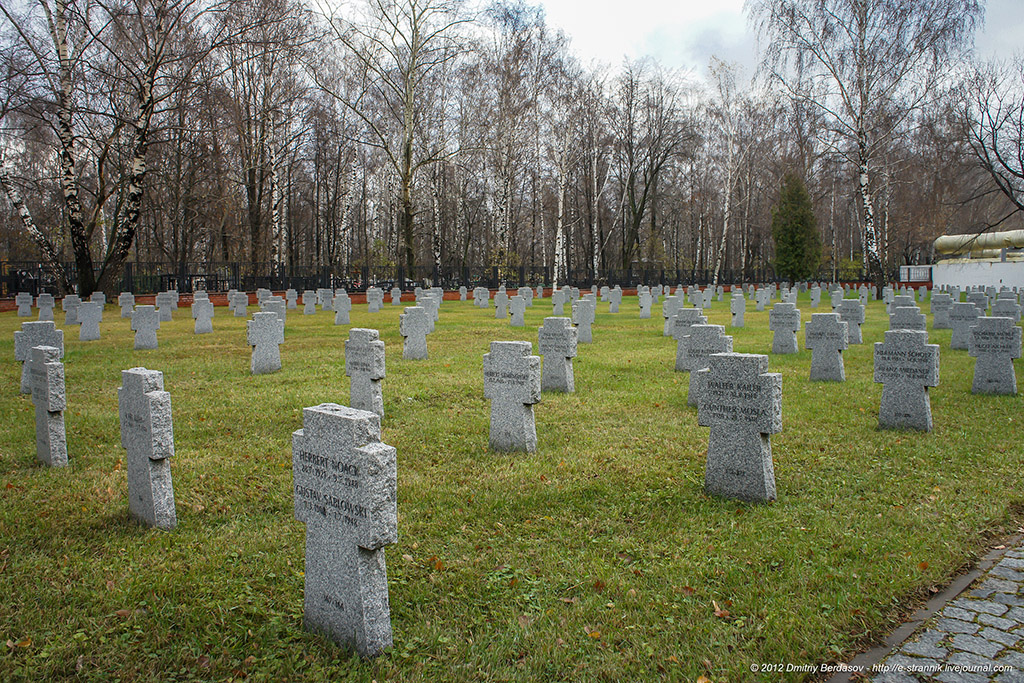 Немецкое кладбище в Москве 