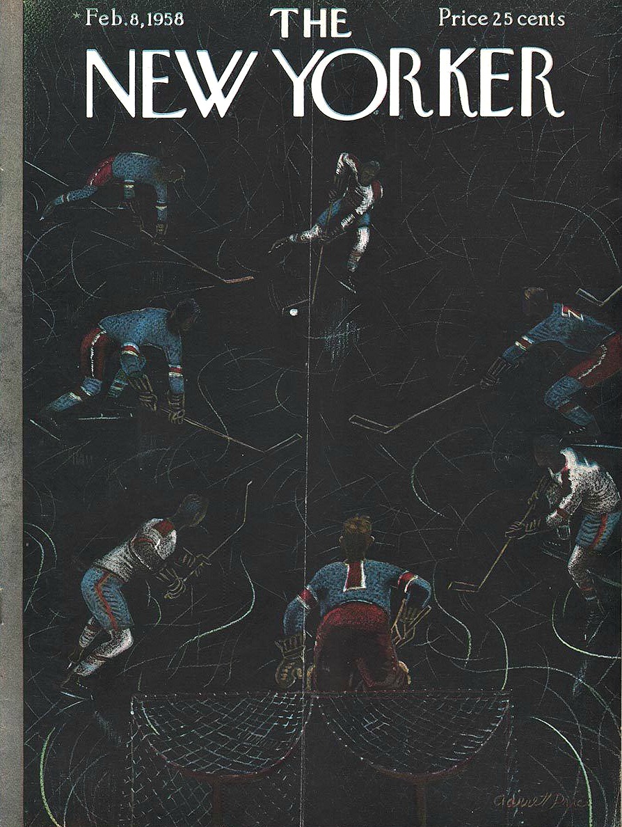 Обложки журнала «The New Yorker» за 1958 год 