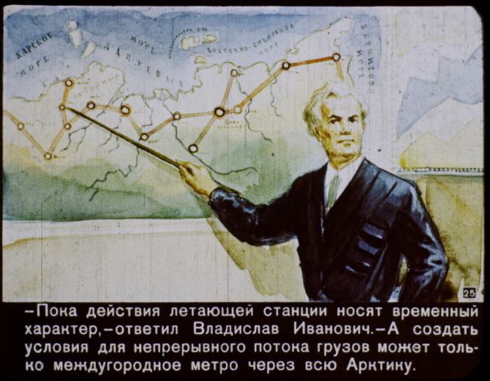 Советский диафильм 1960 года, который предсказал, каким будет 2017 год 