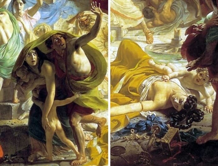 Тайны «Последнего дня Помпеи»: Кого из современниц Карл Брюллов изобразил на 