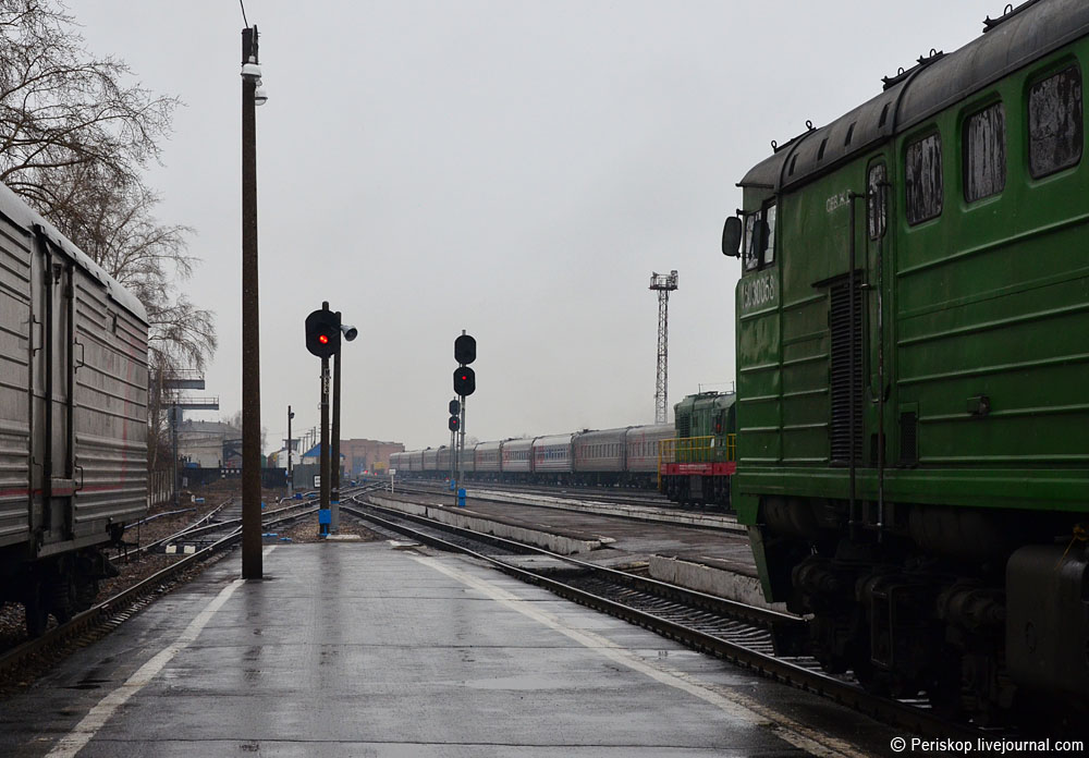 VI - Воркутинский поезд. Прогулка по привокзальному Котласу 
