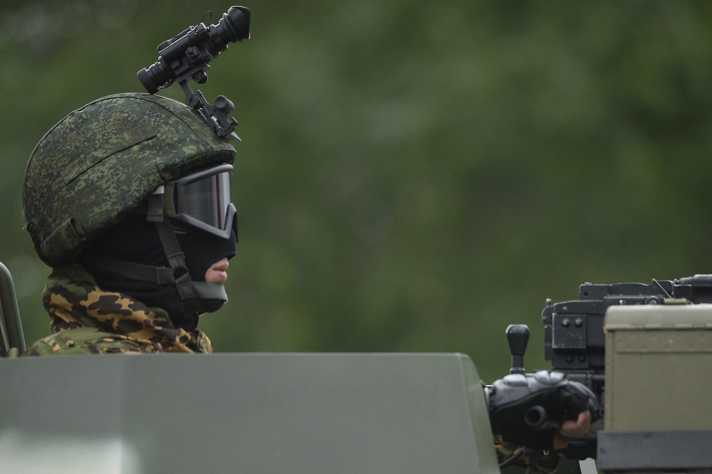 Военный парад в Минске 3 июля 2018 года 