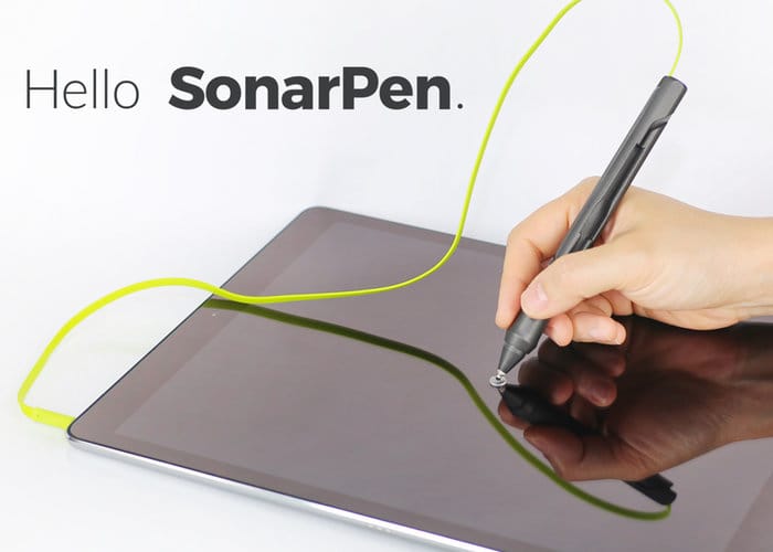 SonarPen: Недорогой стилус, для рисования на iPad