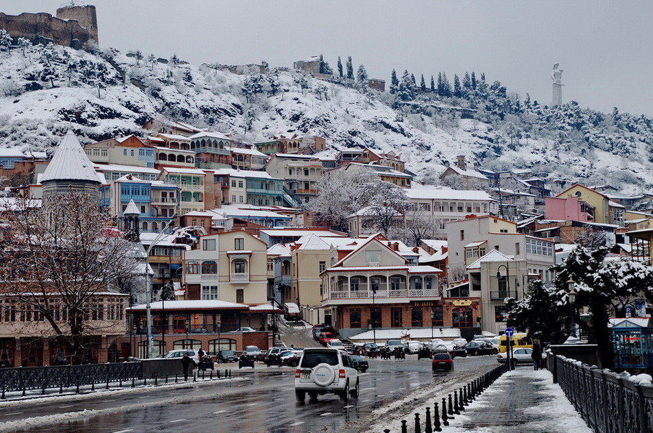 Image result for Зимний Тбилиси фото