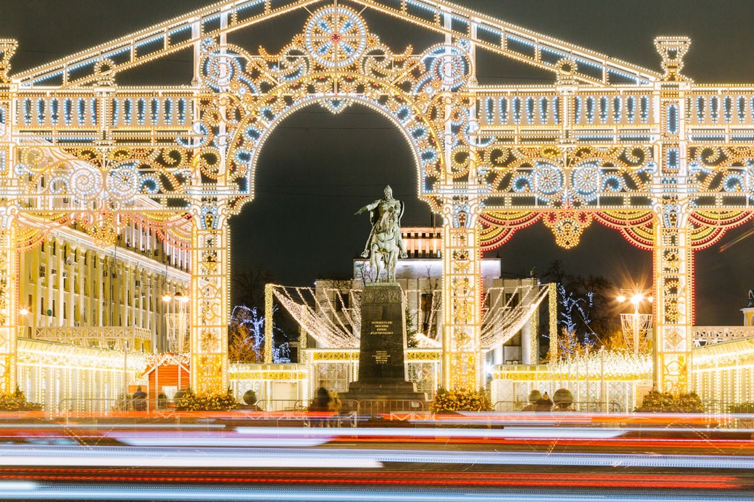 100 невероятных фотографий предновогодней Москвы 