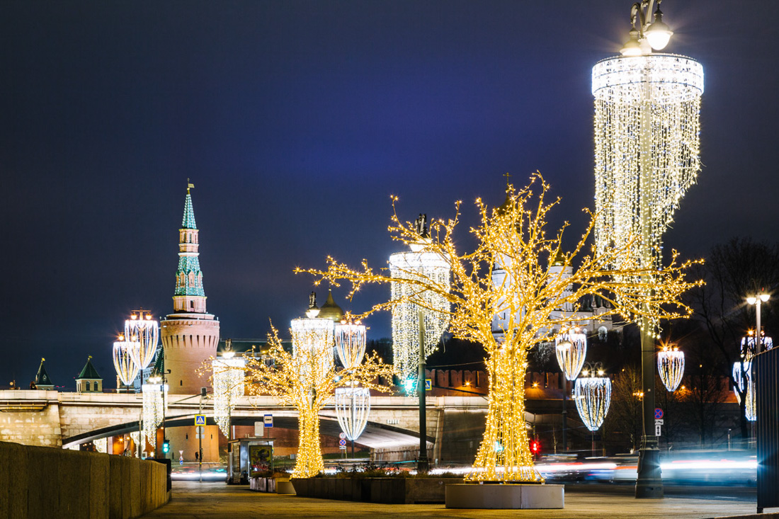 100 невероятных фотографий предновогодней Москвы 