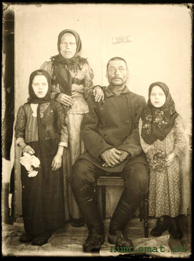 1910-е. Жители села Кыласово Кунгурского уезда Пермской губернии 