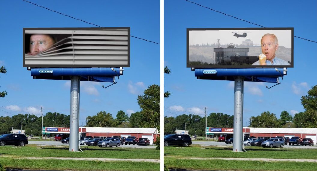 3 билборда на границе Уилмингтона 