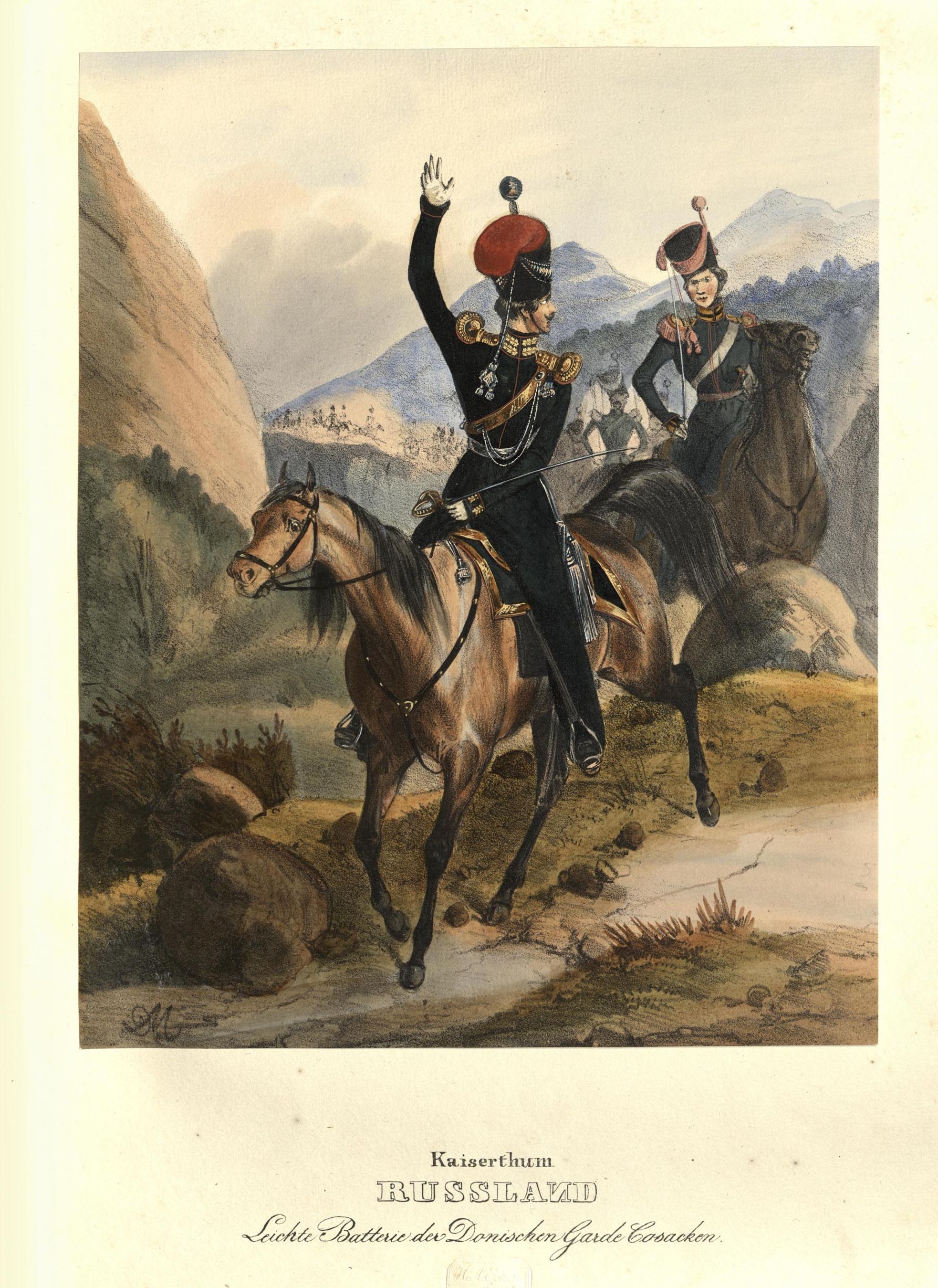 Альбом «Русская военная униформа». Мюнхен, 1840. WW-II-German-Photo