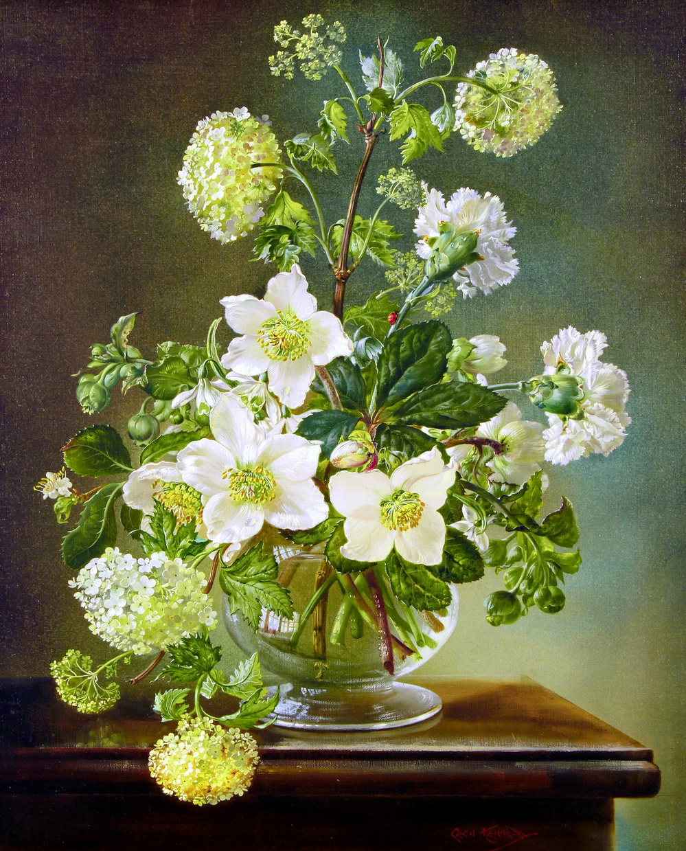 Английский художник Сесил Кеннеди 