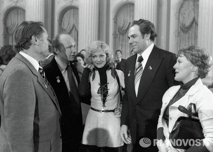 Барбара Брыльска и Андрей Мягков, 1978 год 