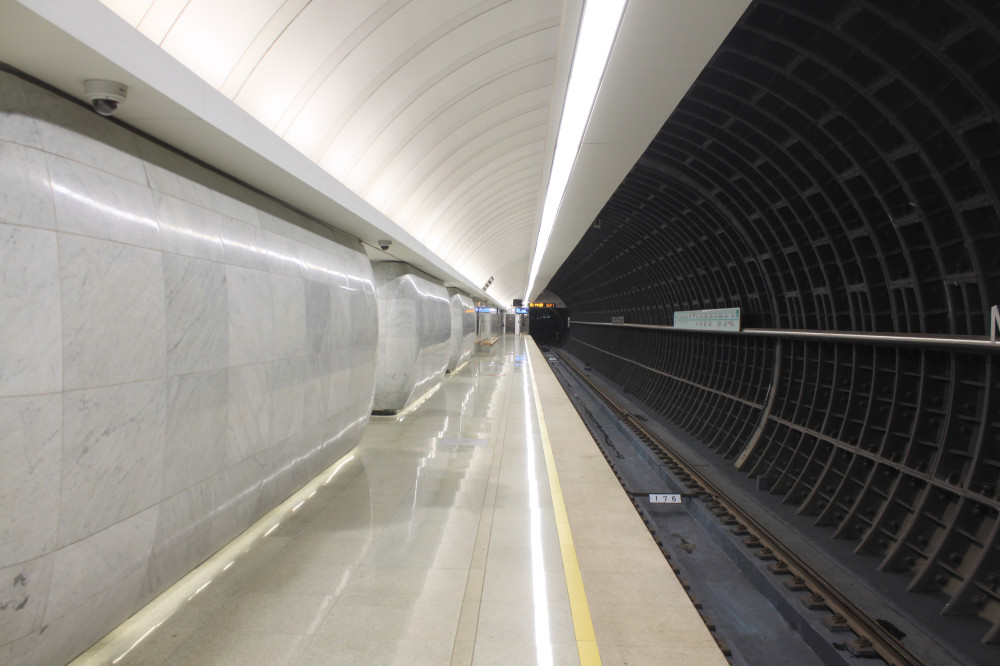Большая Кольцевая - самая большая в мире линия метро. Москва. 