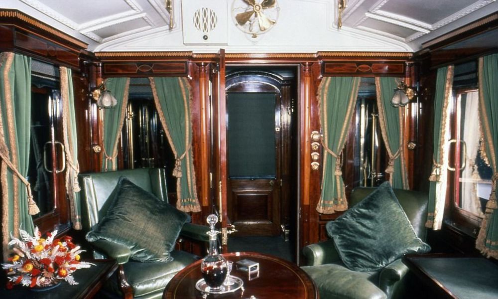 Британский Королевский поезд - несколько фото из прошлого. 