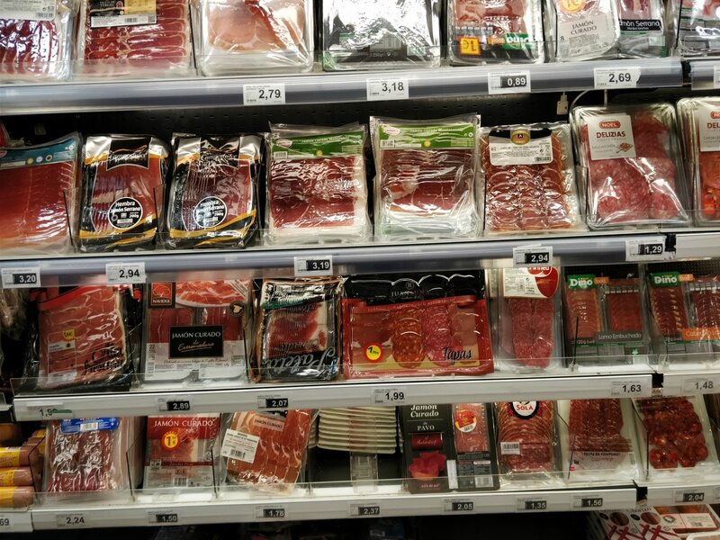 Цены в супермаркете на Гран Канарии 