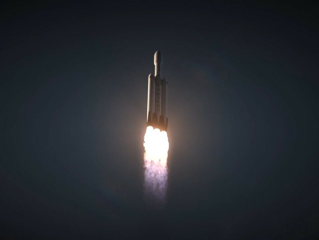 Центральный блок первой ступени Falcon Heavy прошел огневые испытания 