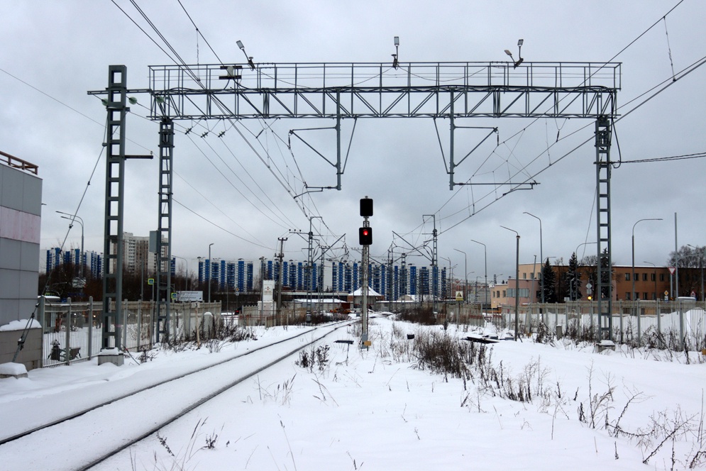 Декабрьская прогулка по Замкадью и самая короткая электричка Москвы 