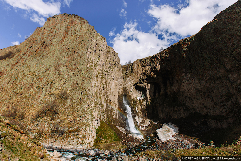 Джилы-Су. Водопад Эмир 