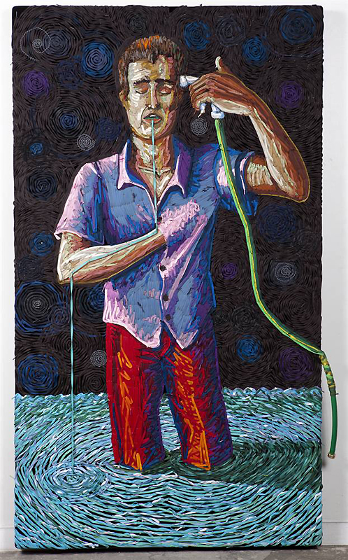 Федерико Урибе и его картины из шнурков 