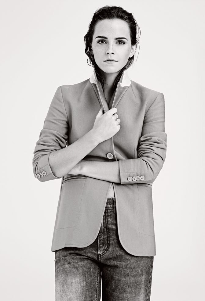 Фотосессия Emma Watson (Elle UK, декабрь 2014) 