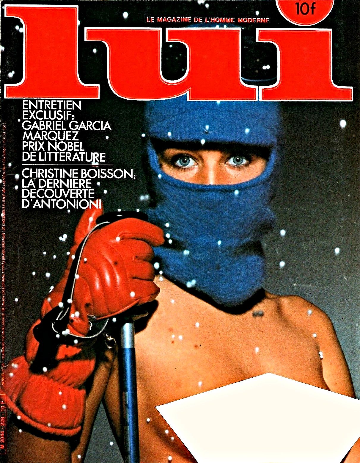 Французский журнал для мужчин Lui 