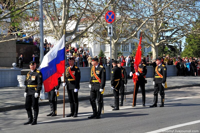 Генеральная репетиция парада в Севастополе посвящённая Дню Победы. Часть первая. 