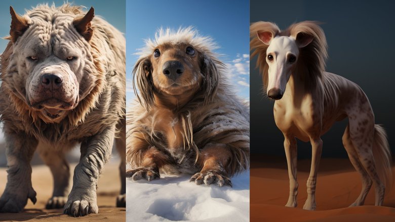 Генетики показали, как будут выглядеть собаки через 10 000 лет (фото) 