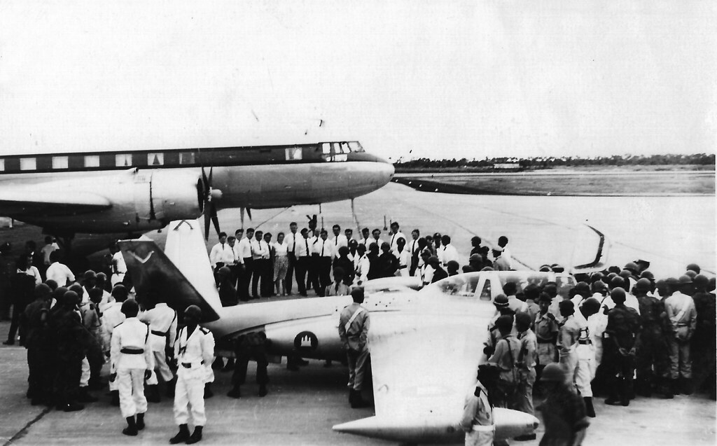 Ил-14М в Камбодже 