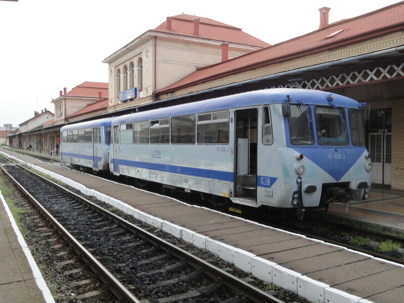 Железные дороги Закарпатья: Украина и Румыния 