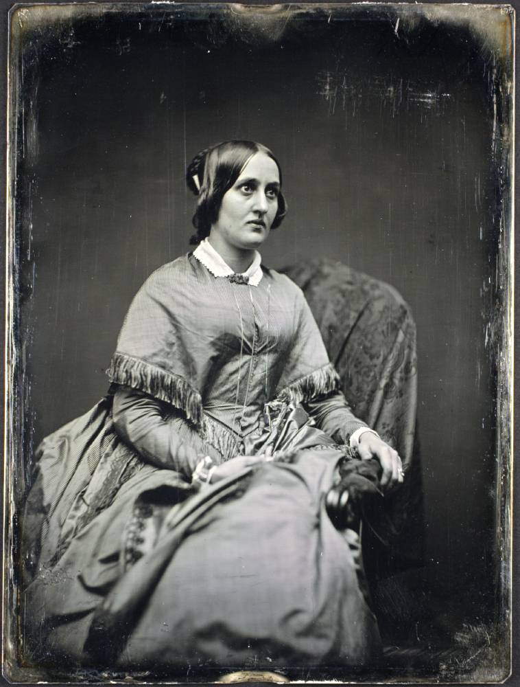Женщины на дагеротипах 1850-ых 