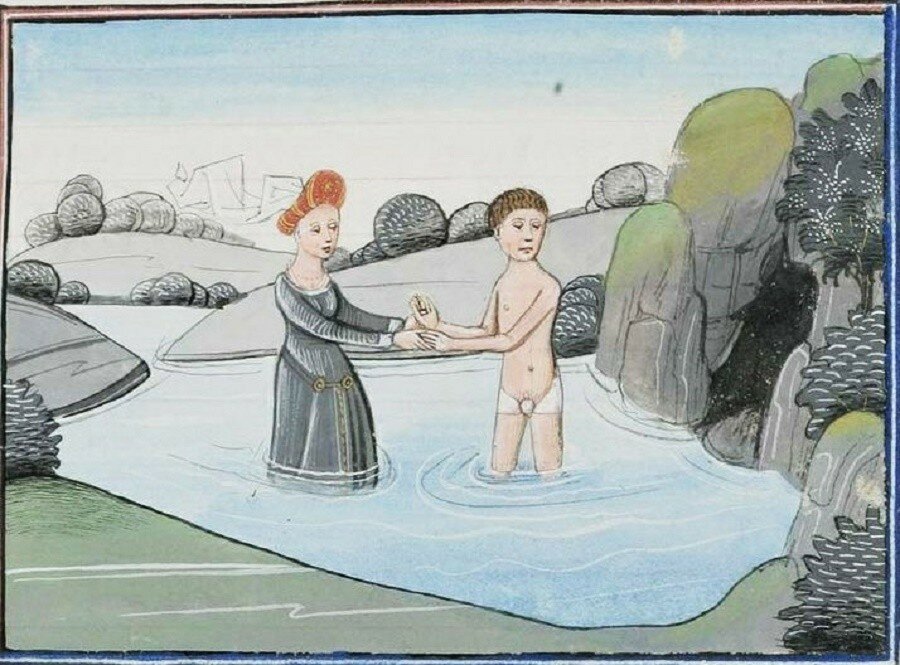 Как мылись в средневековье» 