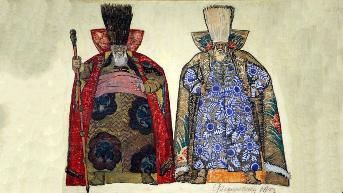 Как одевался среднестатистический боярин в 17 столетии на Руси. 