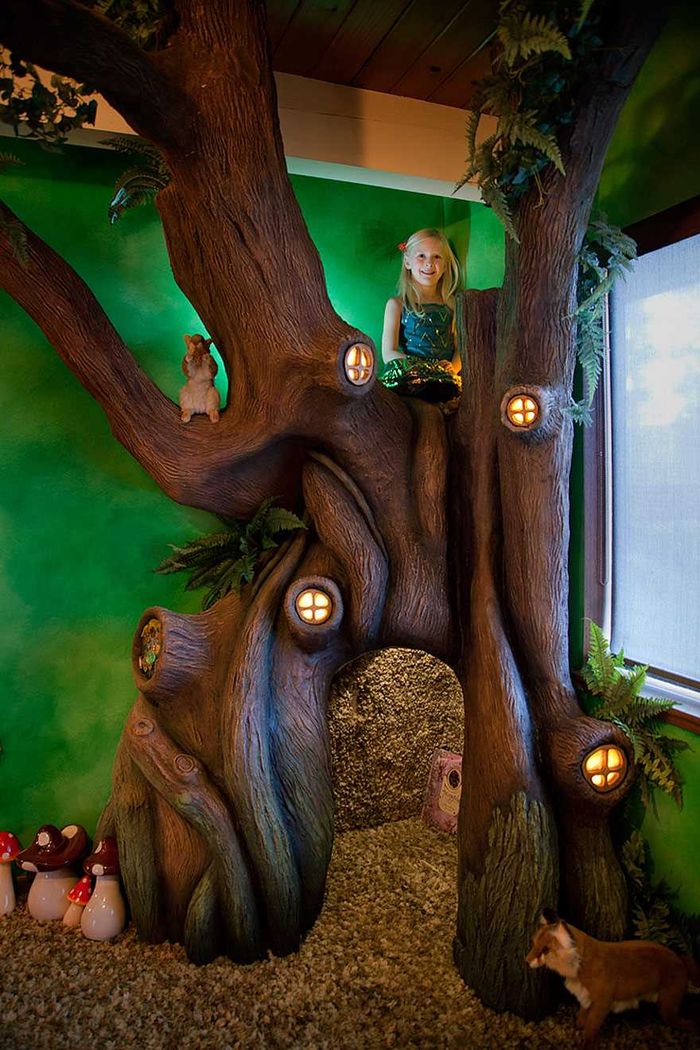 Как вырастить волшебное дерево в детской комнате 