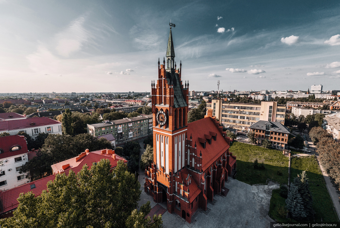 Калининград с высоты — самый европейский город России 