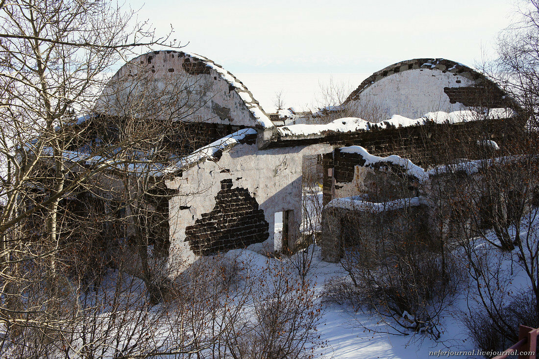 Камень Черского и тоннели КБЖД зимой 