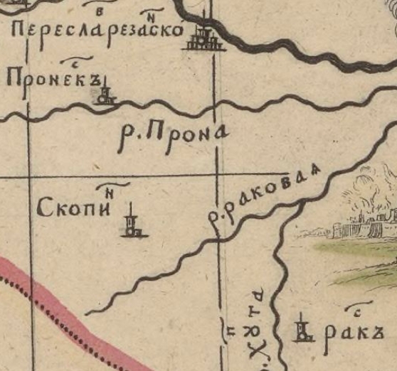Карта Южной России 17 века или какая раньше Орда была. 