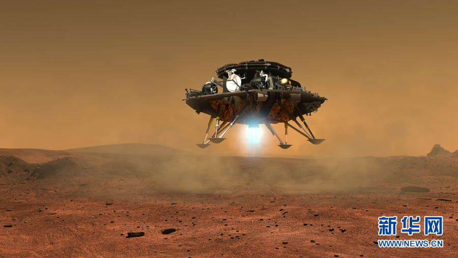 Китай приступил к испытаниям спускаемого марсианского аппарата 