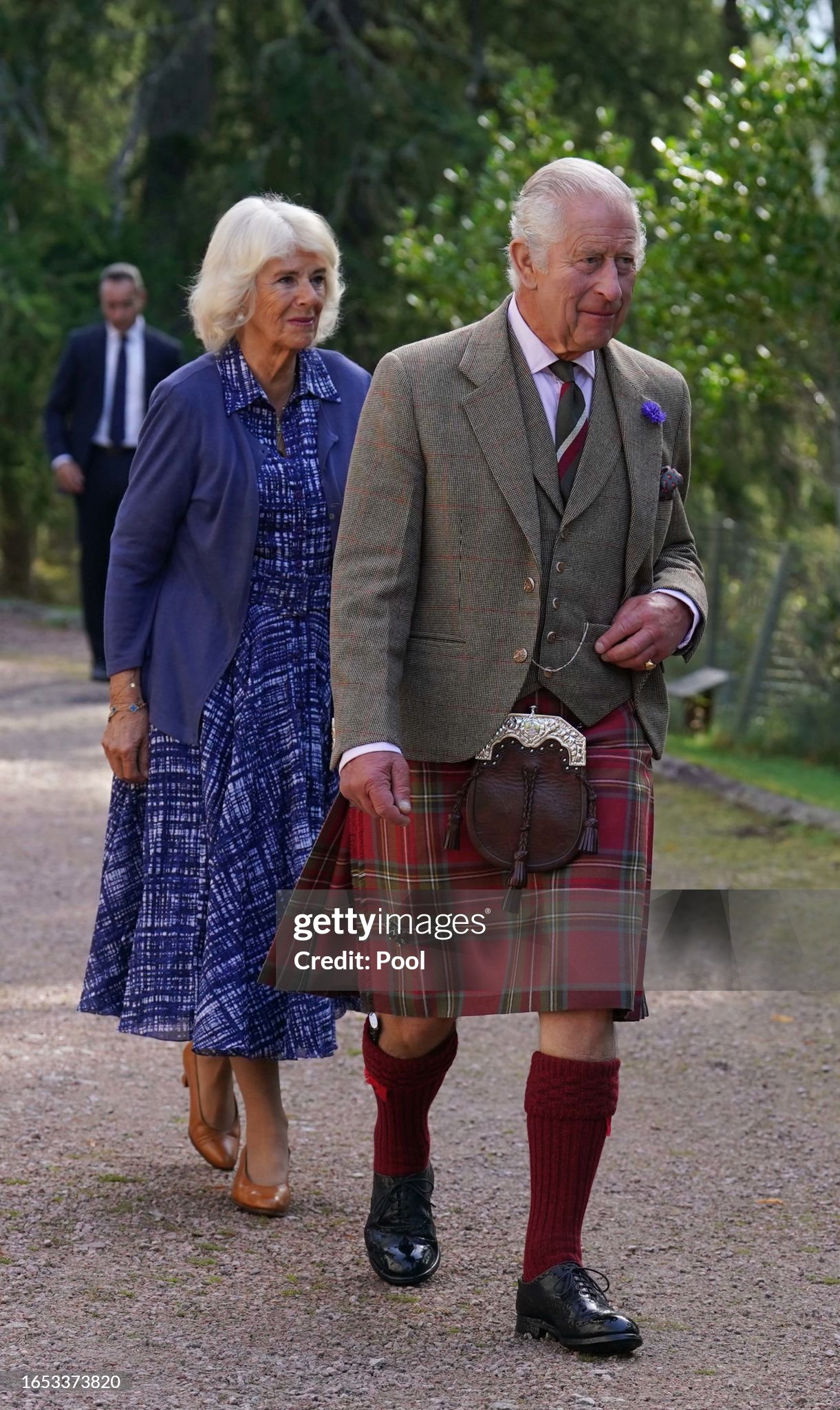 Король и королева Британии посетили церковную службу в память о королеве 