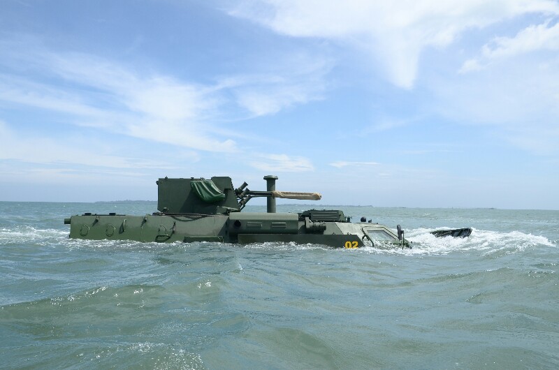 Корпус морской пехоты Индонезии провел испытания украинских БТР-4М 